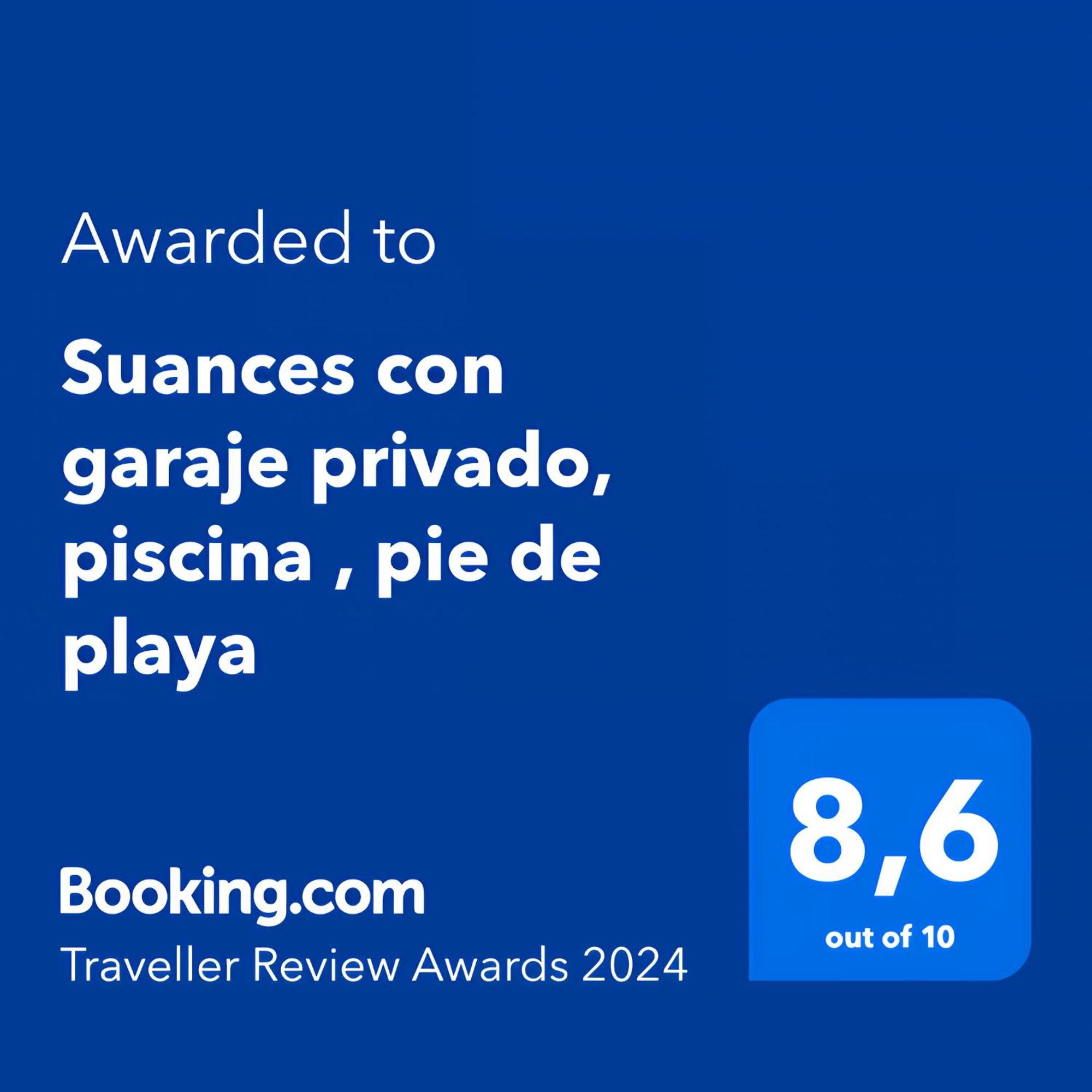 Suances Con Garaje Privado, Piscina , Pie De Playa Apartment Exterior foto